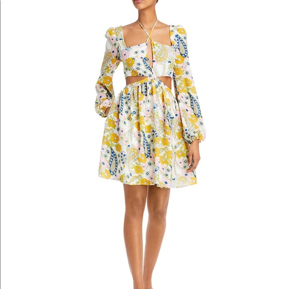 Wayf | Dresses | Wayf Hart Cutout Babydoll Dress | Poshmark